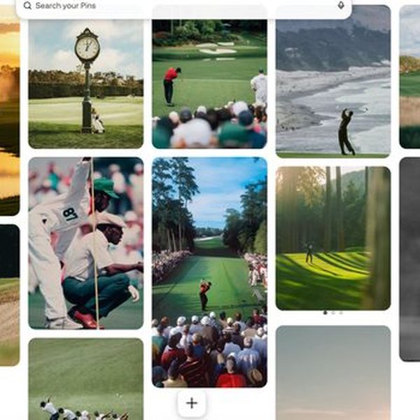 The world of golf reference board